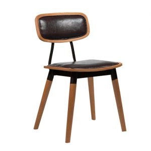 Stoel Studo – Zwart – Kunstleer