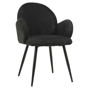 Armstoel Jane Antraciet