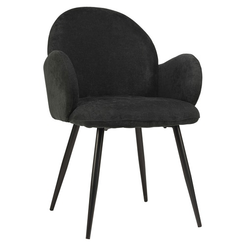 Armstoel Jane Antraciet