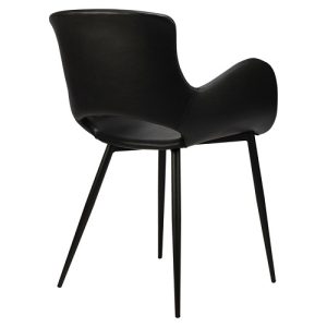 Alternative view of Armstoel Kensi – Zwart – Kunstleer