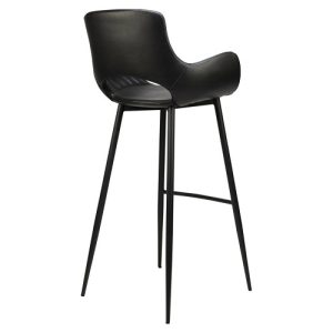 Alternative view of Barkruk Kensi – Zwart – Kunstleer