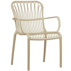 Terrasstoel Lola - Naturel Taupe