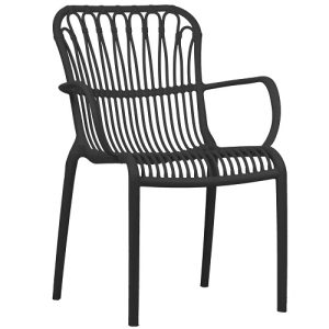 Terrasstoel Lola - Zwart