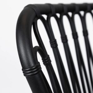 Alternative view of Terrasstoel Lola - Zwart