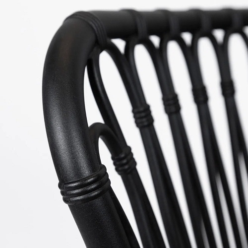 Terrasstoel Lola - Zwart - Afbeelding 2