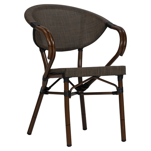 Terrastoel Marino - Bruin Grijs