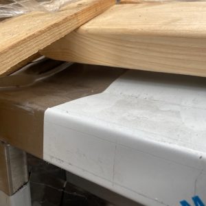 Alternative view of RVS afzuigkap - 3000x900x400mm - zonder motor - 5 labyrintfilters - 3 led spots