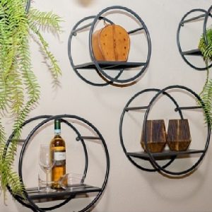 Plantenbak Nessa- Set van 2 - Antraciet