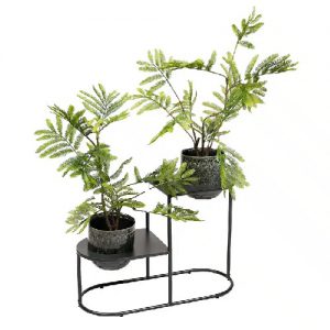 Plantenbak Naudi - Antraciet