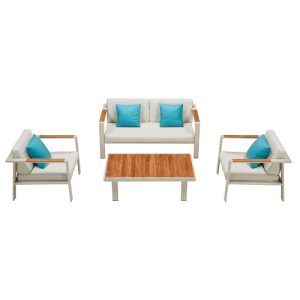 HIGOLD LOUNGESET NOFI - 4-DELIG - TAUPE