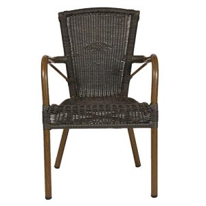 Alternative view of Terrasstoel Santa Fe - Dark Wood