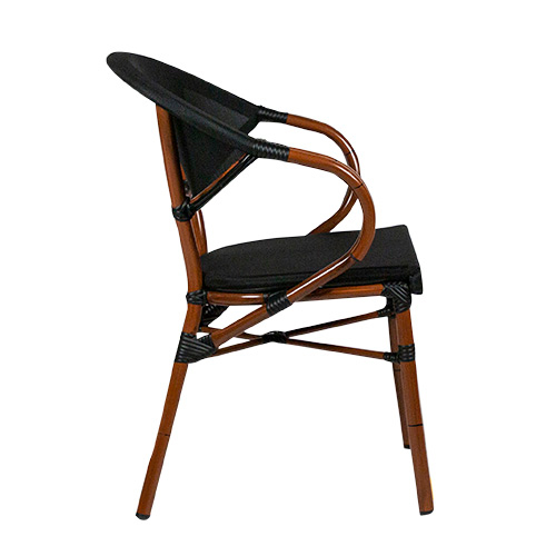 Terrastoel Marino - Bruin Zwart - Afbeelding 3