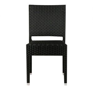 Alternative view of Terrasstoel Mezza - Zwart