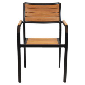 Alternative view of Terras armstoel Tight - Zwart