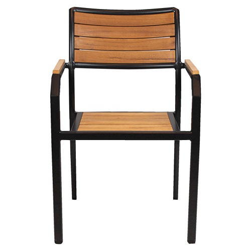 Terras armstoel Tight - Zwart - Afbeelding 2