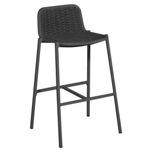 Terrasbarkruk Tora - Antraciet/Zwart