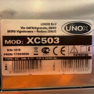 Alternative view of UNOX Heteluchtoven XC503