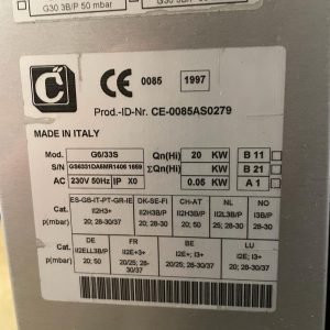 Alternative view of CUPPONE PIZZAOVEN, STARGAS OUTLET