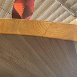 Alternative view of MASSIEF EIKEN TAFEL 150CM INCL ONDERSTEL - OUTLET