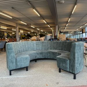 BANK VIGGO 3/4 ROND BANK-ZH:45CM-B-STOF