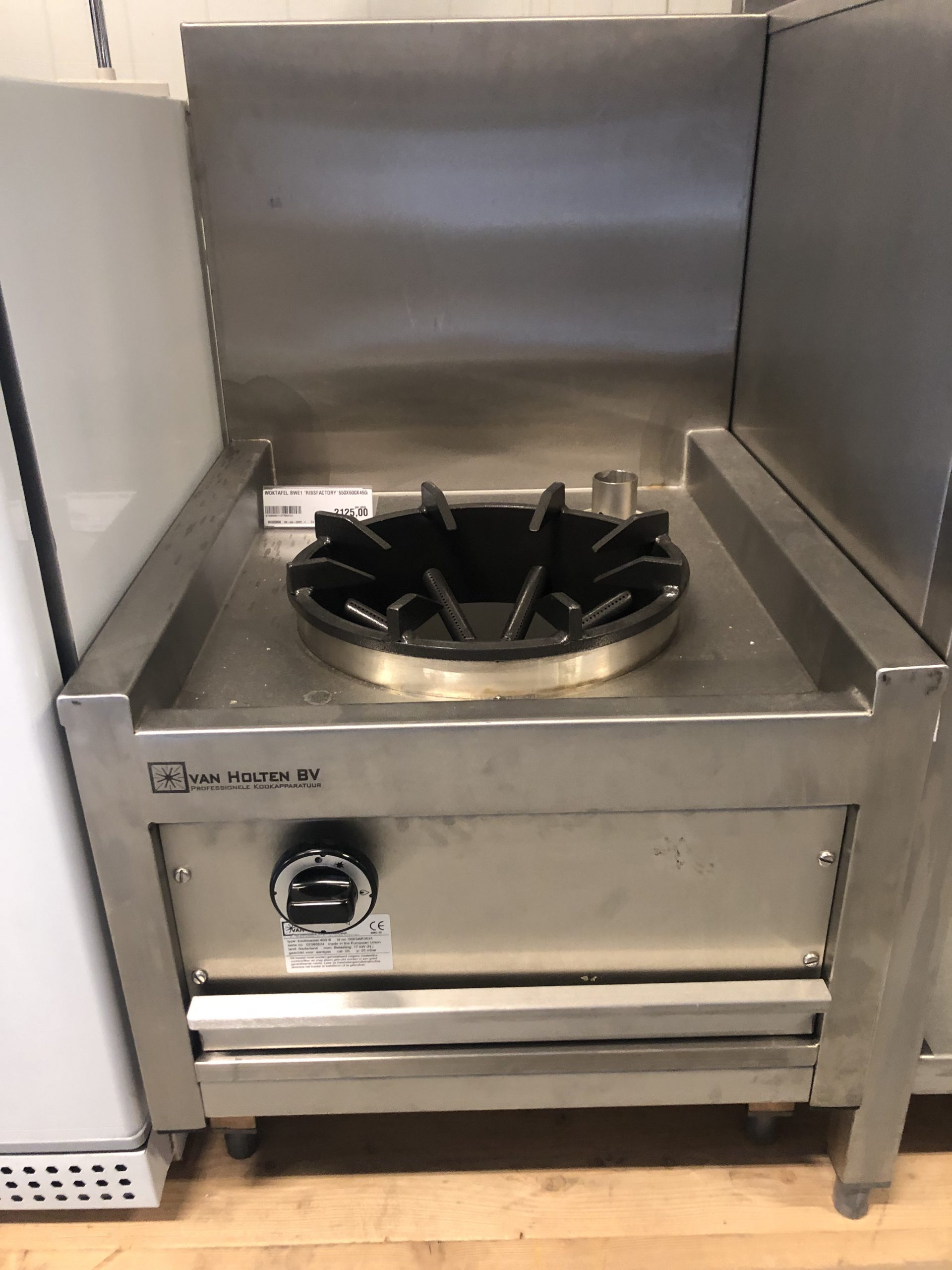 Woktafel BWE1 - Showmodel