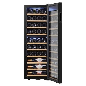 Alternative view of WIJNKLIMAATKAST YH-38B - 2 ZONE - 38 FLESSEN - 90 LITER - GLAZEN DEUR