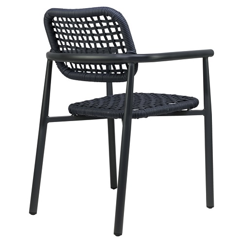 Charly Terrasstoel - Charcoal/Navy - Afbeelding 2