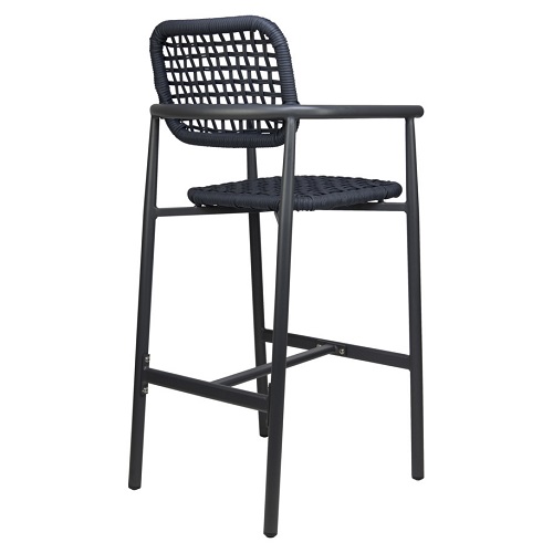 Charly Terrasbarkruk - 76CM - Charcoal/Navy - Afbeelding 2