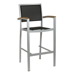 Terrasbarkruk Cenon - Zilver