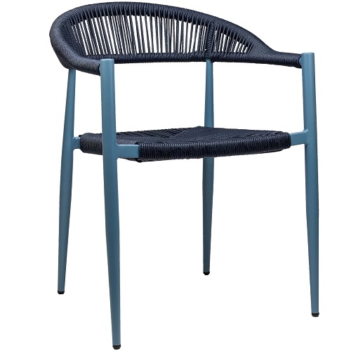 Jonah Terrasstoel - Blauw/Blauw