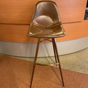 Alternative view of Barkruk Charles - Cognac / Koper