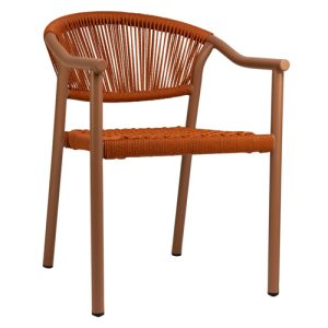 Terrasstoel Jaxon - Terracotta