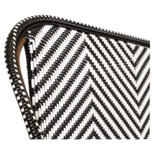 Alternative view of Terrasbank Toby - Zwart/Wit