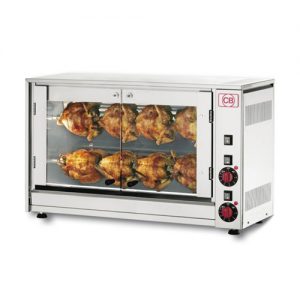 Kippengrill E-8P 400V + onderstel - Occasion
