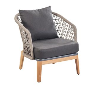 Alternative view of MAPLE LOUNGE SET – GREY | 4-DELIG