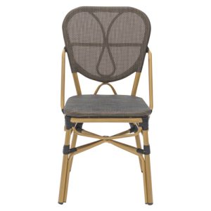 Alternative view of Terrasstoel Mende - Antraciet