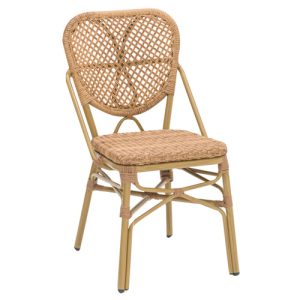 Terrasstoel Mende - Bruin