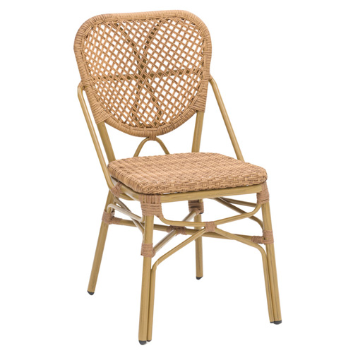 Terrasstoel Mende - Bruin