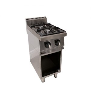 Kookunit 2-pits met open onderstel - C4070G + OS4070