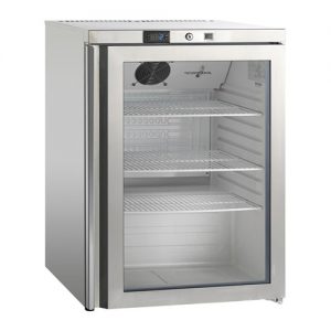 Scancool tafelmodel glasdeur koelkast - SK145GD