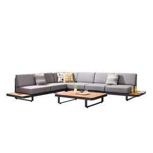HIGOLD New Polo Corner Lounge Set Zwart 5 zits