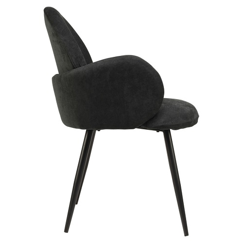 Armstoel Jane Antraciet - Afbeelding 4