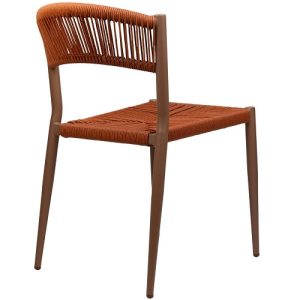 Alternative view of Terrasstoel Jonah - Oranje