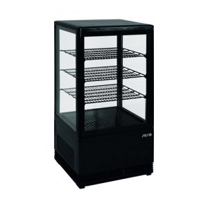 Mini-koelvitrine SC70 Zwart