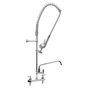 Voorspoeldouche RVS 121cm hoog