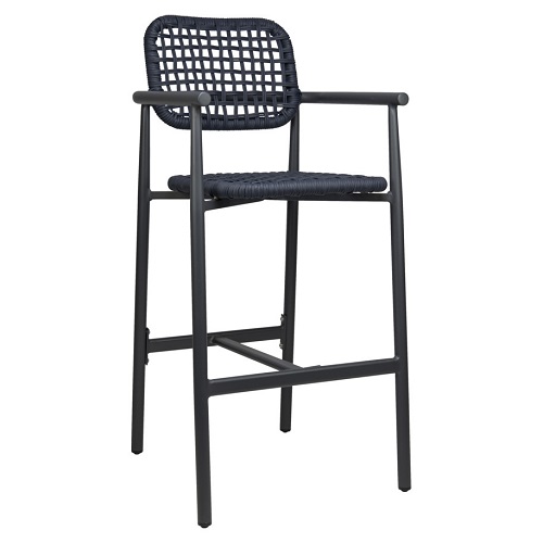 Charly Terrasbarkruk - 76CM - Charcoal/Navy