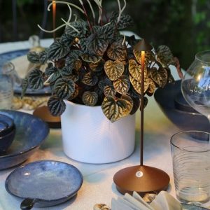 Alternative view of Tafellamp Pina - Bruin - Ø 10,5 x 29 cm