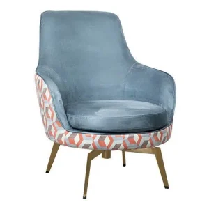 Fauteuil Globe - Velours - Draaibaar