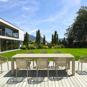 Alternative view of Terrasstoel Air – Olijfgroen – Polypropyleen – Arm