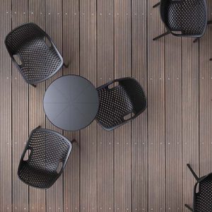 Alternative view of Terrasstoel Air – Zwart – Polypropyleen